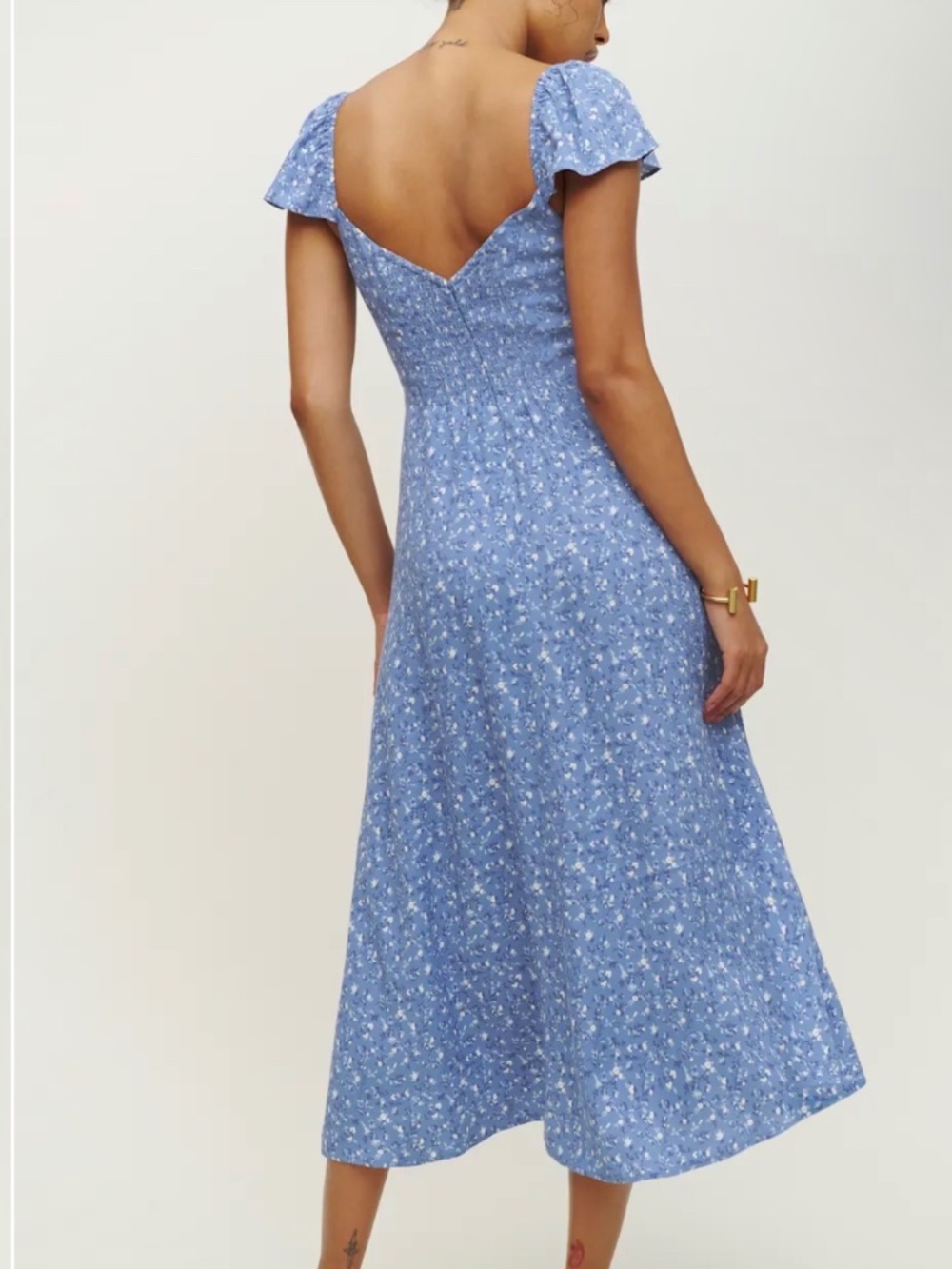 Reformation Baxley Midi Dress - Picture 3 of 8